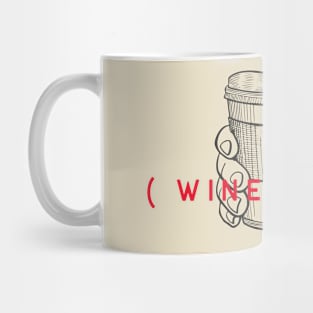 Wine Later Shirt Mug